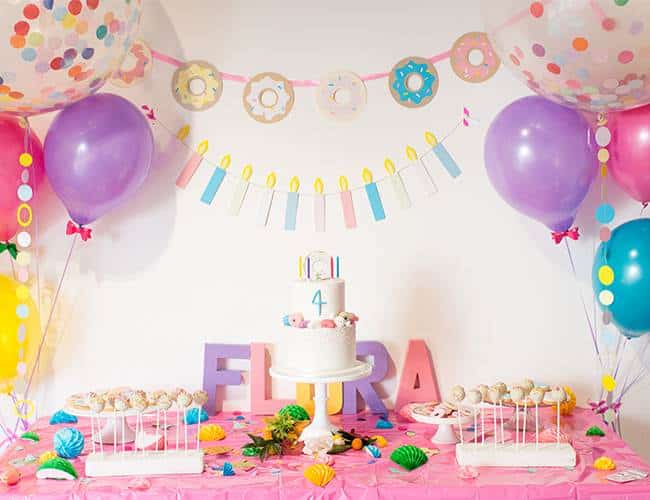 Read more about the article Bữa tiệc sinh nhật trẻ em đầy màu sắc hoa