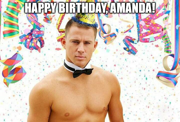 Chúc mừng sinh nhật, Amanda - Channing Tatum Sinh nhật thoát y Meme.
