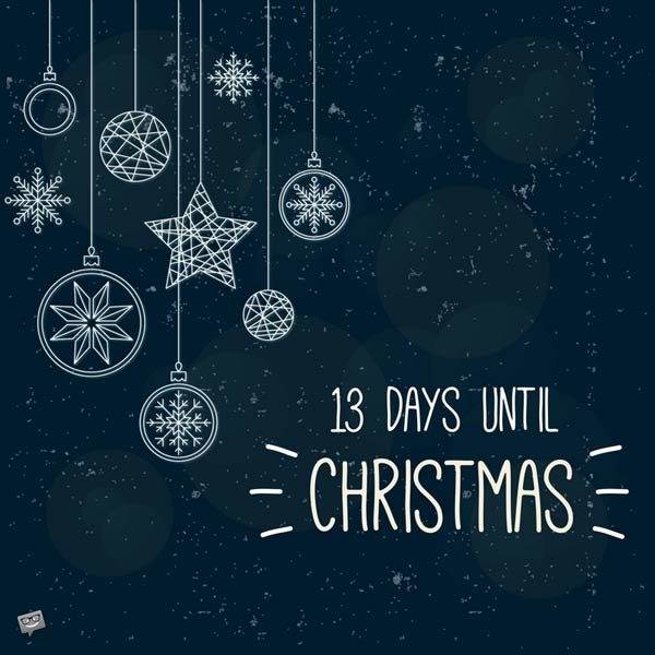 13 ngày cho đến Giáng sinh.