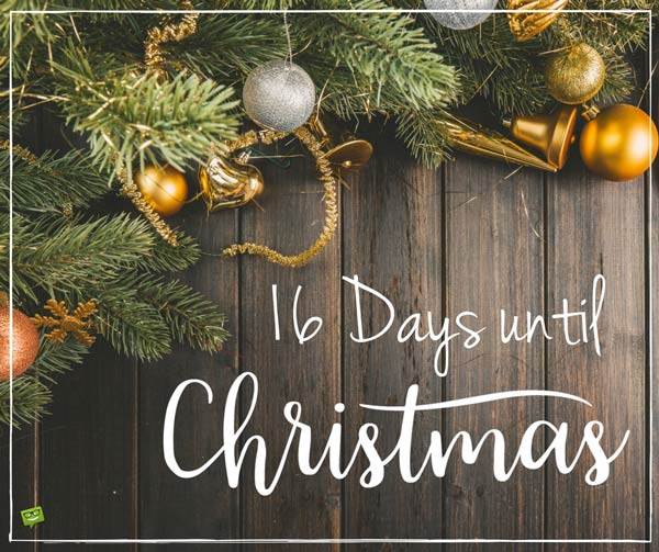 16 ngày cho đến Giáng sinh