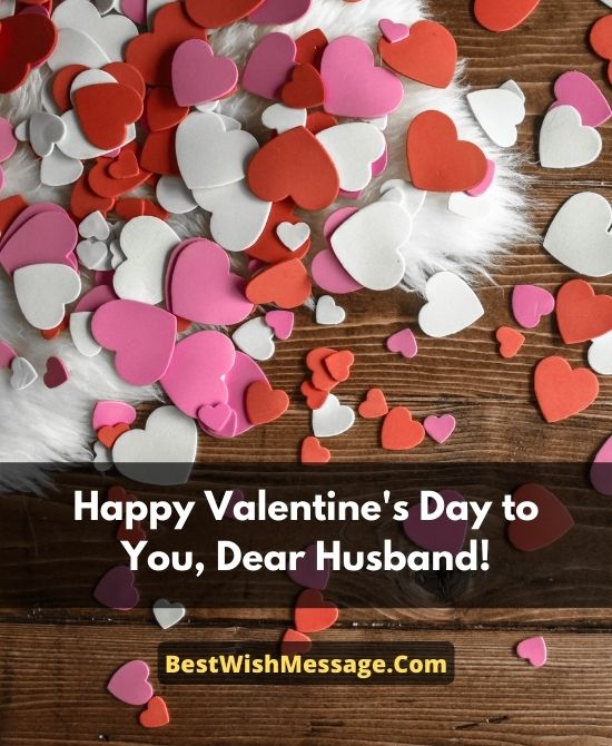 Valentine's Day Greetings for Husband