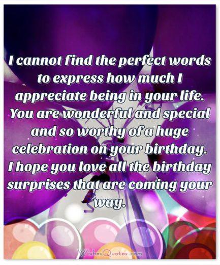 Những lời chúc sinh nhật hay dành cho người đặc biệt trong cuộc đời bạn