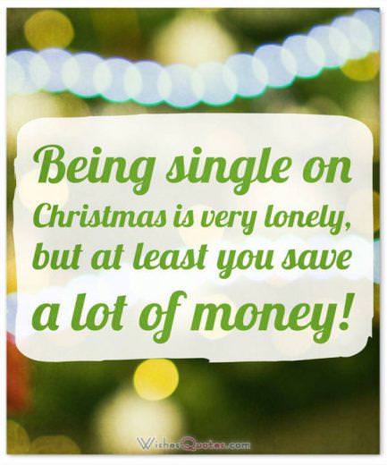 Christmas Funny Single Quote