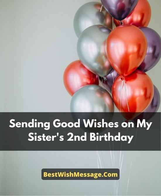 Lời chúc sinh nhật dành cho em gái bước sang tuổi thứ 2 từ anh trai