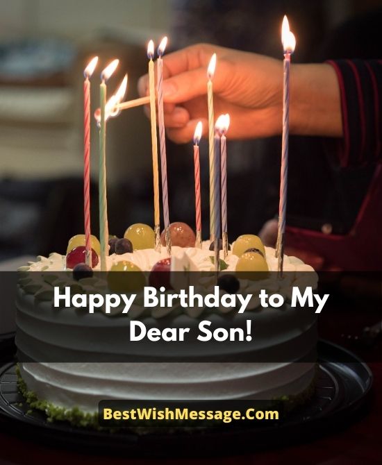 Tin nhắn chúc mừng sinh nhật lần thứ 20 xúc động dành cho con trai từ cha mẹ