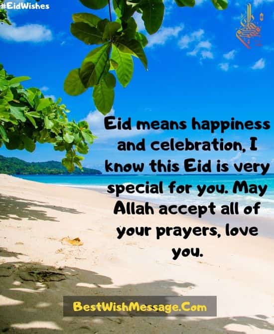 Eid có nghĩa là hạnh phúc