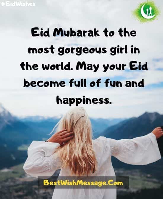 Tin nhắn Eid cho GF