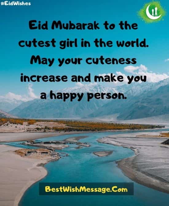 Lời chúc của Eid dành cho GF