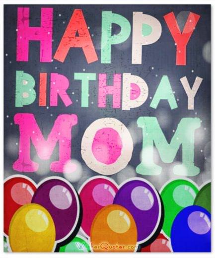 Chúc mừng sinh nhật mẹ