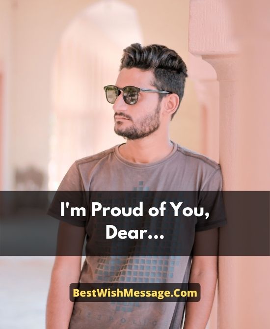Proud of You Messages