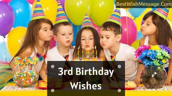Read more about the article Hơn 200 lời chúc và tin nhắn chúc mừng sinh nhật lần thứ 3 dành cho trẻ em