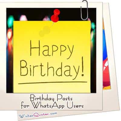 Read more about the article Bài đăng mừng sinh nhật cho người dùng WhatsApp