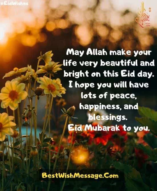 Eid Mubarak điều ước cho bạn trai