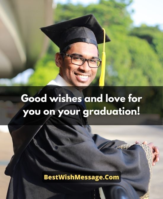 Tin nhắn tốt nghiệp đáng tự hào cho bạn trai