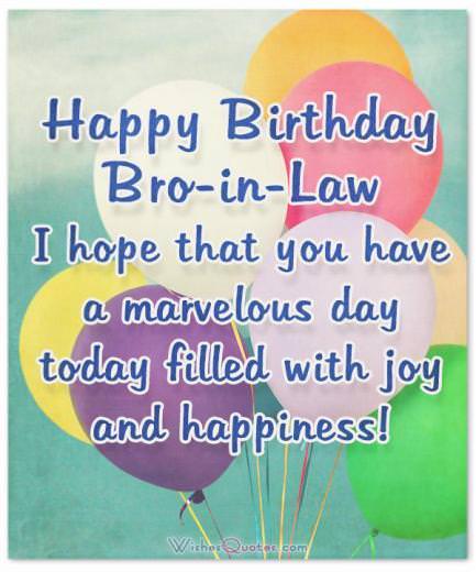 Chúc mừng sinh nhật Bro In Law