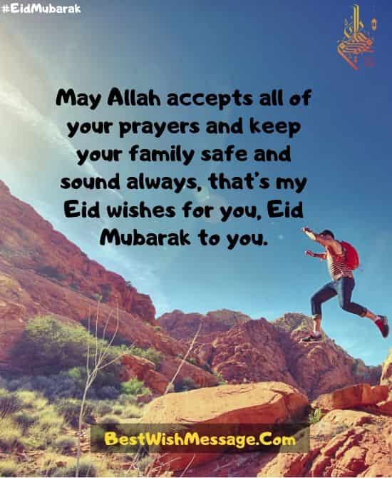Lời chúc tình yêu của Eid Mubarak