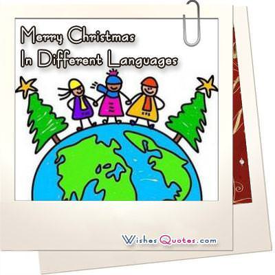 Read more about the article Giáng sinh vui vẻ bằng các ngôn ngữ khác nhau