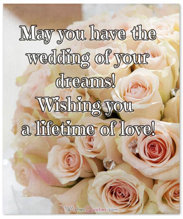 Lời chúc đám cưới & Thiệp.  Chúc bạn có một đám cưới trong mơ của mình!  Chúc bạn yêu trọn đời!