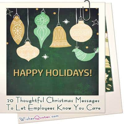 Read more about the article 20 thông điệp Giáng sinh chu đáo để nhân viên biết bạn quan tâm