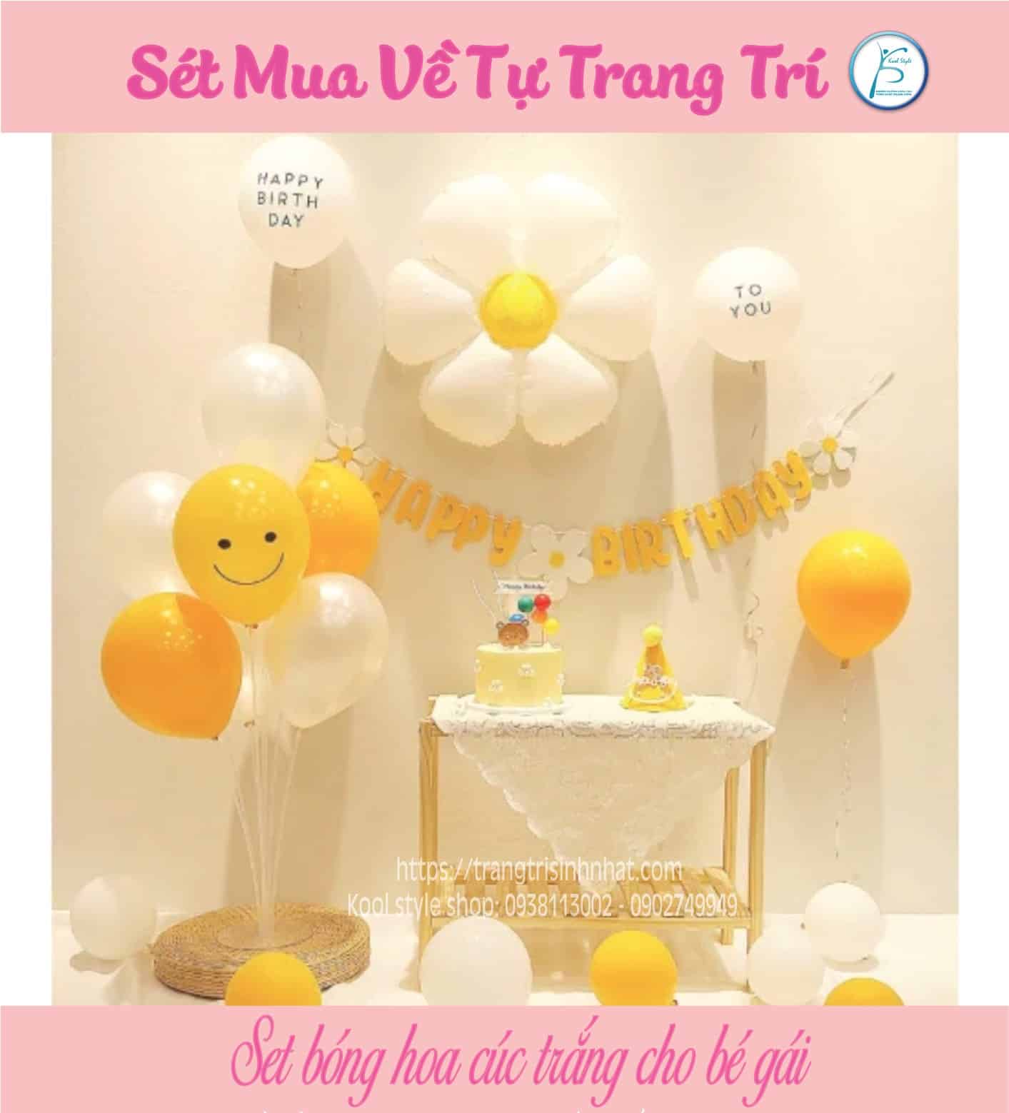 Sét bong bóng sinh nhật dành cho Bé Trai Siêu Nhân BOY3  bongbongdepcom