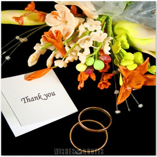 Cảm ơn Ghi chú về quà cưới: Thông điệp để nói lời cảm ơn về món quà