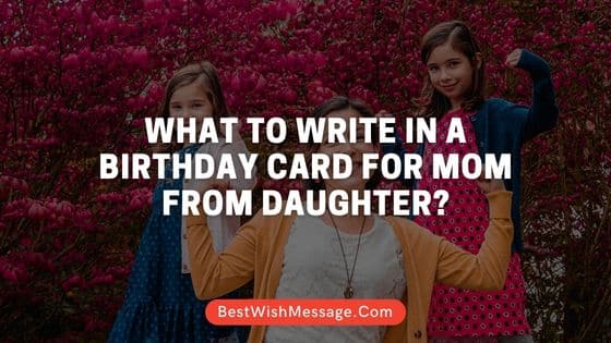 Read more about the article Viết gì trong thiệp sinh nhật cho mẹ từ con gái?