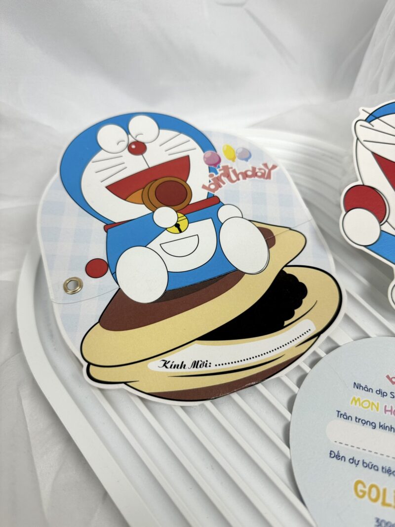 Thiệp sinh nhật Doraemon