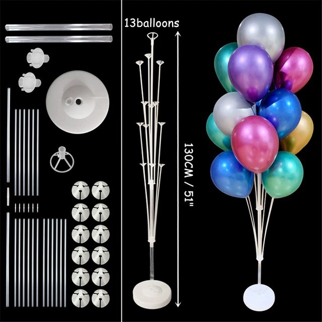 Trụ gắn bong bóng 13 nhánh
